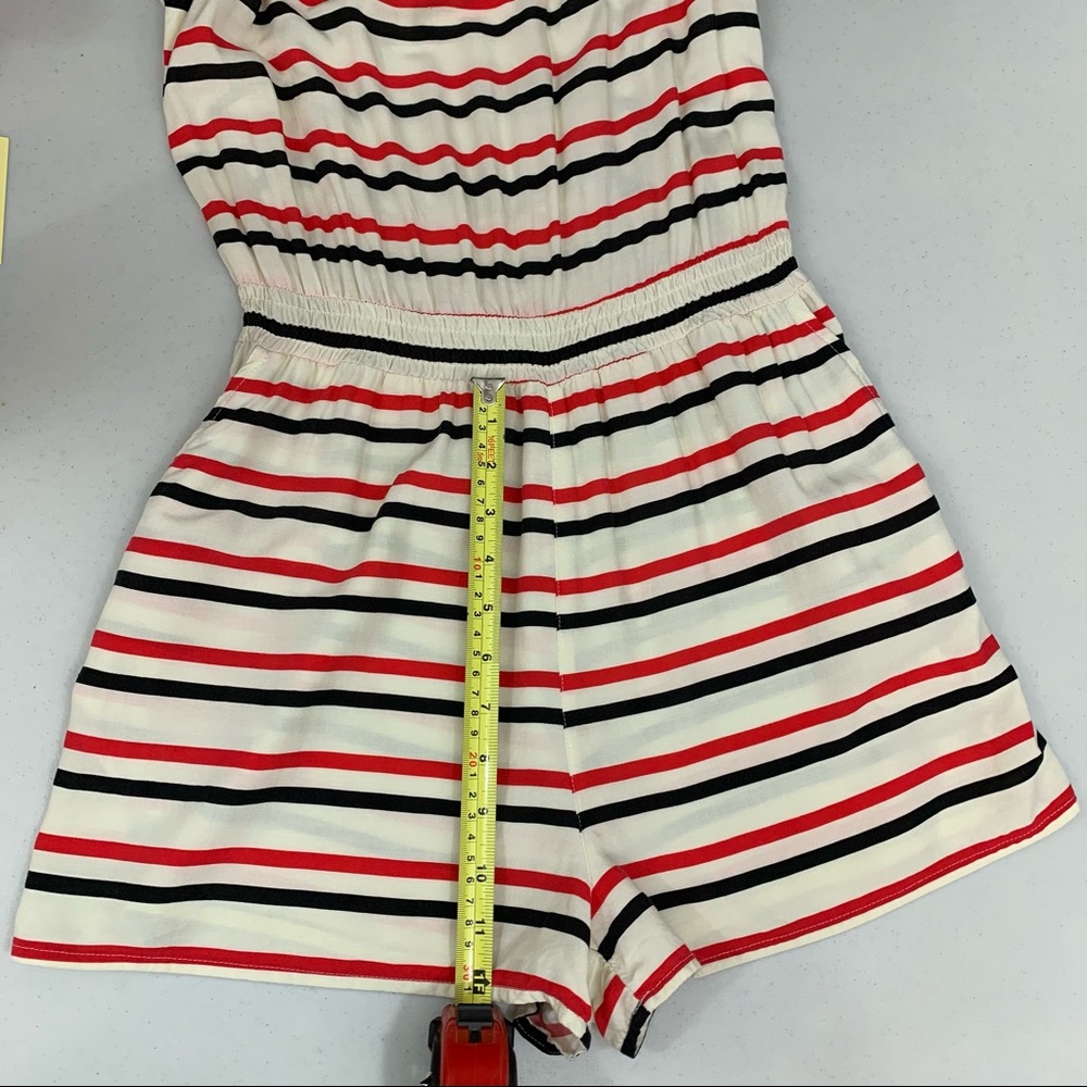 H & M Divided Women’s Striped Romper - Picture 4 of 12